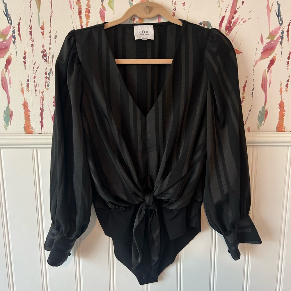 JOA Black Bodysuit
